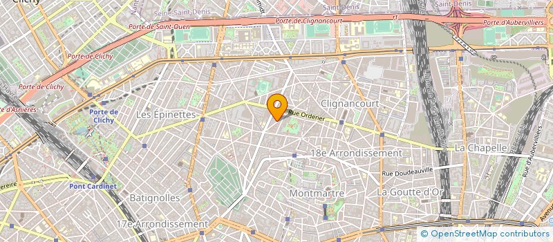 localisation de l'entreprise MONSIEUR ANTOINE MEISSONNIER à PARIS