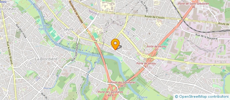 localisation de l'entreprise MONSIEUR ANTOINE MEME  VERTOU