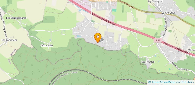 localisation de l'entreprise MONSIEUR ANTOINE MENNEREUIL à SAINT-OUEN-DE-THOUBERVILLE