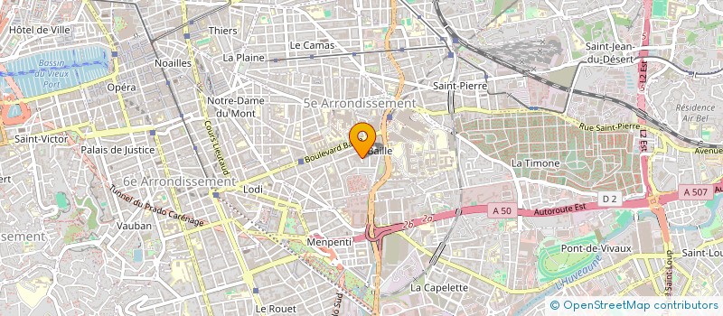 localisation de l'entreprise MONSIEUR ANTOINE MERCADO à MARSEILLE