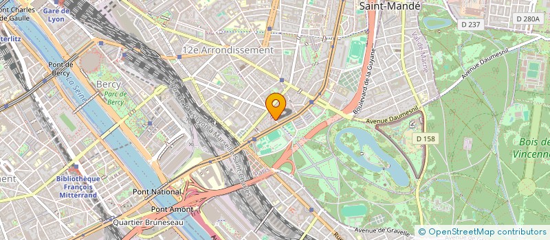 localisation de l'entreprise MONSIEUR ANTOINE MERCIER  PARIS