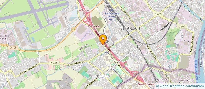 localisation de l'entreprise MONSIEUR ANTOINE MERTZ à SAINT-LOUIS