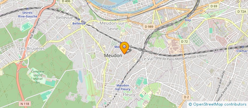 localisation de l'entreprise MONSIEUR ANTOINE MESBAH à MEUDON