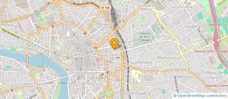 localisation de l'entreprise MONSIEUR ANTOINE MESPOULET à TOULOUSE