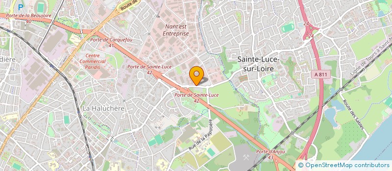 localisation de l'entreprise MONSIEUR ANTOINE METAIREAU à NANTES