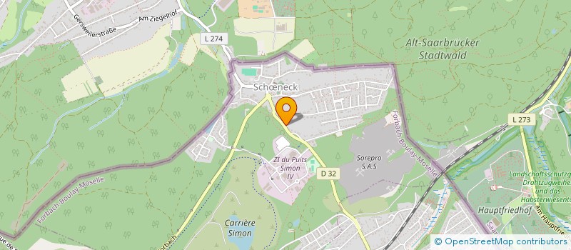 localisation de l'entreprise MONSIEUR ANTOINE METZLEN  SCHNECK