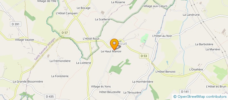 localisation de l'entreprise MONSIEUR ANTOINE MEZZA à SAINT-SAUVEUR-VILLAGES