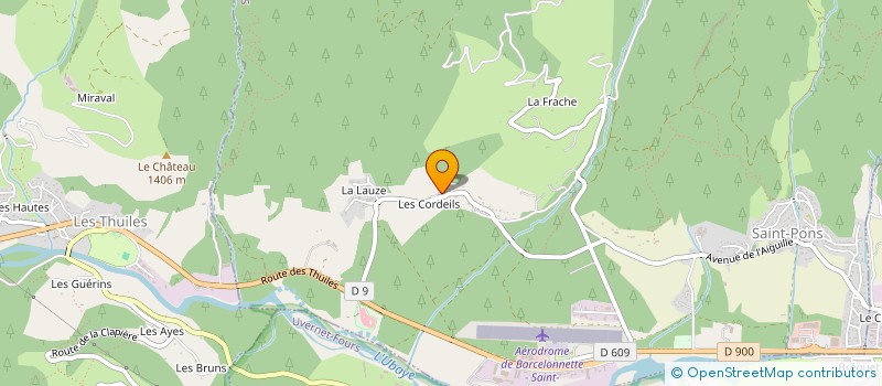 localisation de l'entreprise MONSIEUR ANTOINE MICHEL  SAINT-PONS