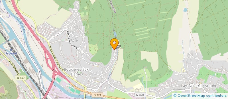 localisation de l'entreprise MONSIEUR ANTOINE MICHEL  NANCY