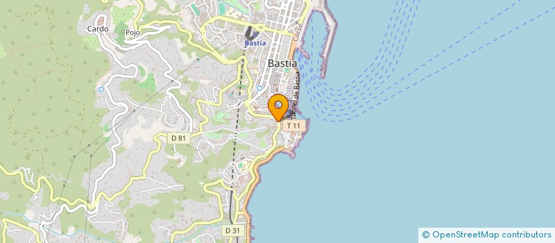 localisation de l'entreprise MONSIEUR ANTOINE MICHELI à BASTIA