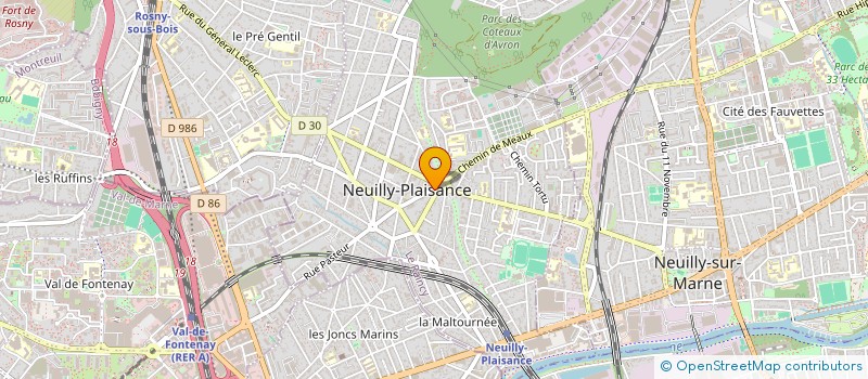 localisation de l'entreprise MONSIEUR ANTOINE MIGNOT  NEUILLY-PLAISANCE