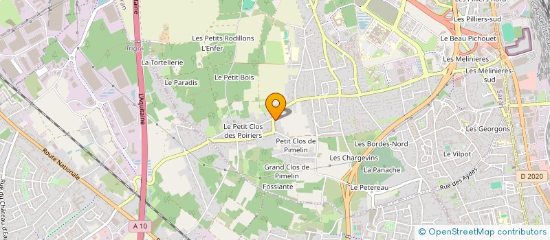 localisation de l'entreprise MONSIEUR ANTOINE MILLARD  SARAN