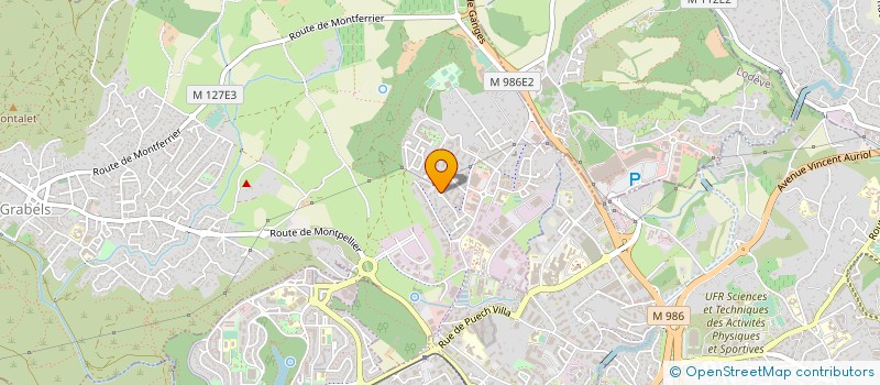 localisation de l'entreprise MONSIEUR ANTOINE MILLELIRI  GRABELS