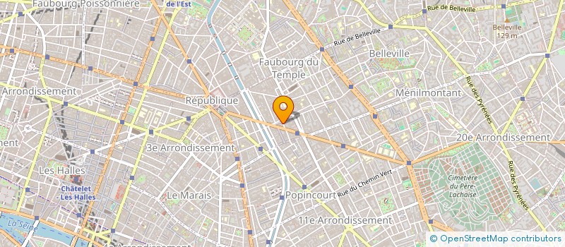 localisation de l'entreprise MONSIEUR ANTOINE MILLET à PARIS
