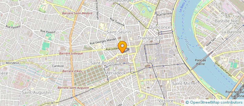 localisation de l'entreprise MONSIEUR ANTOINE MILOT  BORDEAUX