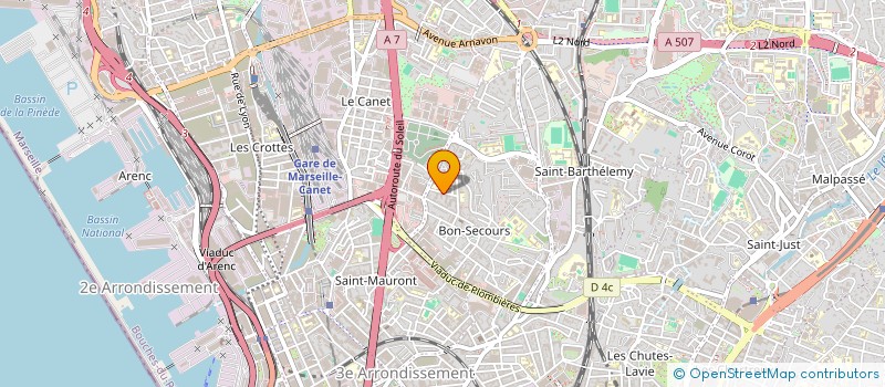 localisation de l'entreprise MONSIEUR ANTOINE MINNE à MARSEILLE