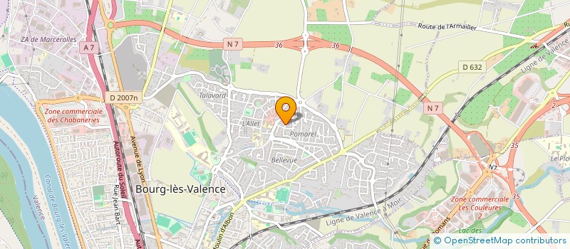 localisation de l'entreprise MONSIEUR ANTOINE MINOSA à BOURG-LES-VALENCE