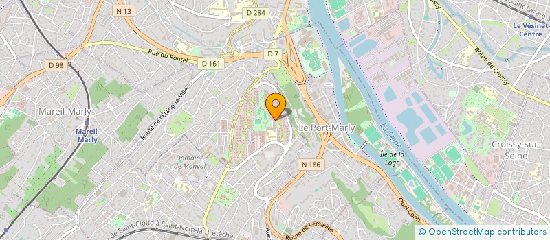 localisation de l'entreprise MONSIEUR ANTOINE MIRABEL  MARLY-LE-ROI