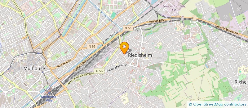 localisation de l'entreprise MONSIEUR ANTOINE MIRALLES  RIEDISHEIM