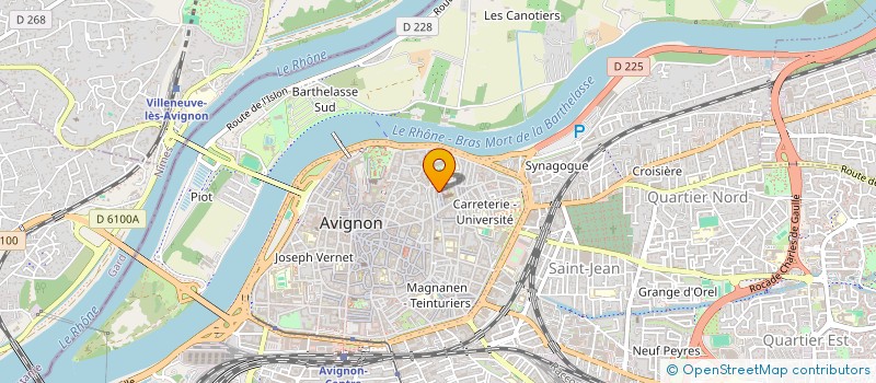 localisation de l'entreprise MONSIEUR ANTOINE MIRAMAND  AVIGNON