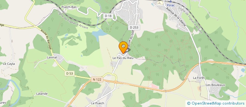 localisation de l'entreprise MONSIEUR ANTOINE MIRANDA à SANSAC-DE-MARMIESSE