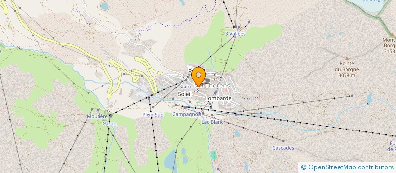 localisation de l'entreprise MONSIEUR ANTOINE MOGA  LES BELLEVILLE