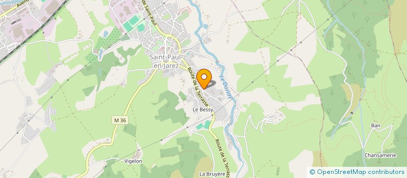 localisation de l'entreprise MONSIEUR ANTOINE MOINE à SAINT-PAUL-EN-JAREZ