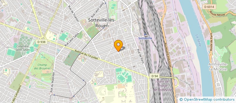 localisation de l'entreprise MONSIEUR ANTOINE MOLERO  SOTTEVILLE-LES-ROUEN