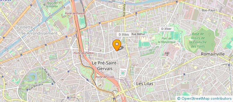 localisation de l'entreprise MONSIEUR ANTOINE MOLHO à LE PRE-SAINT-GERVAIS