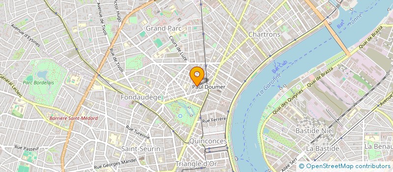 localisation de l'entreprise MONSIEUR ANTOINE MOLIA  BORDEAUX