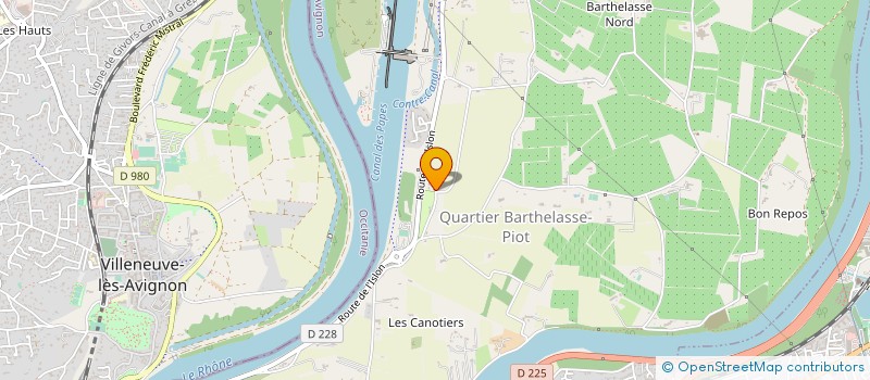 localisation de l'entreprise MONSIEUR ANTOINE MONAGO  AVIGNON