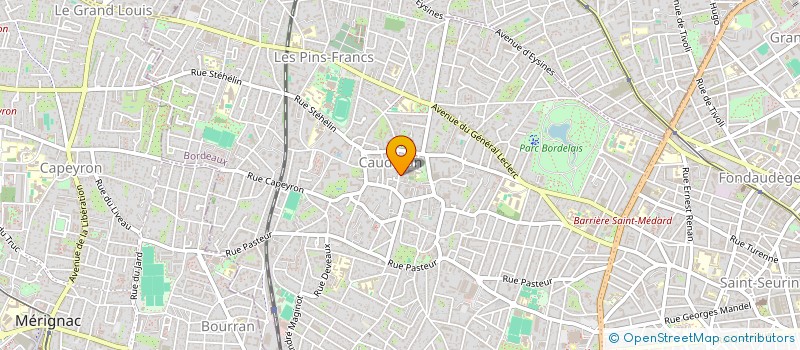 localisation de l'entreprise MONSIEUR ANTOINE MONCUIT à BORDEAUX