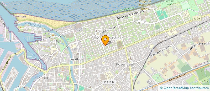 localisation de l'entreprise MONSIEUR ANTOINE MONDOT à DUNKERQUE