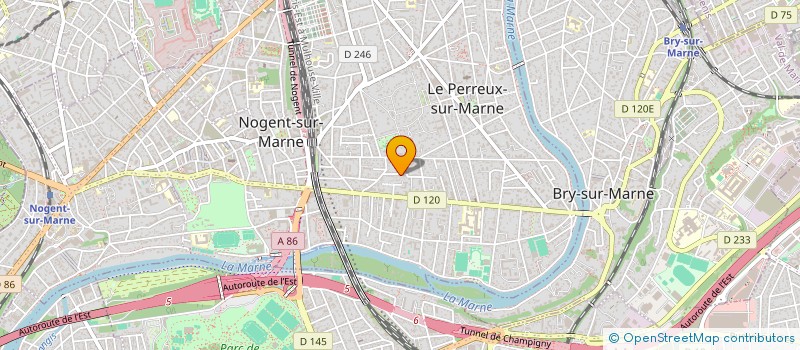 localisation de l'entreprise MONSIEUR ANTOINE MONFAJON à LE PERREUX-SUR-MARNE