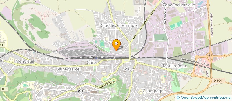 localisation de l'entreprise MONSIEUR ANTOINE MONGIAT à LAON