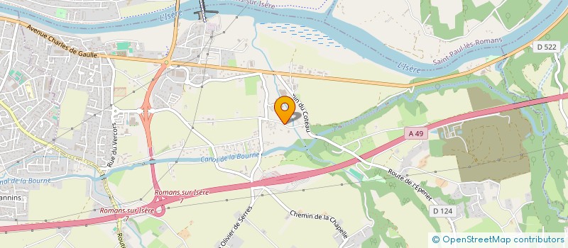 localisation de l'entreprise MONSIEUR ANTOINE MONIOT  CHATUZANGE-LE-GOUBET