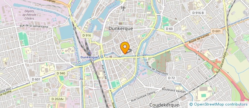 localisation de l'entreprise MONSIEUR ANTOINE MONMOUTON à DUNKERQUE