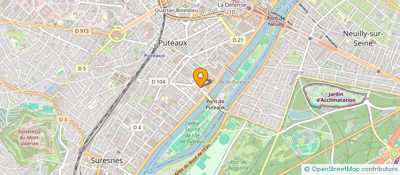 localisation de l'entreprise MONSIEUR ANTOINE MONNIER  PUTEAUX