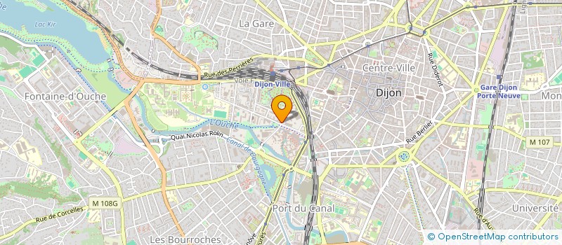 localisation de l'entreprise MONSIEUR ANTOINE MONNIN  DIJON