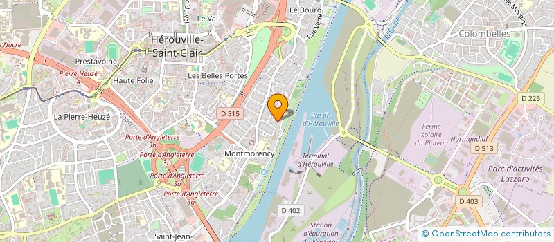 localisation de l'entreprise MONSIEUR ANTOINE MONSALLIER  HEROUVILLE-SAINT-CLAIR