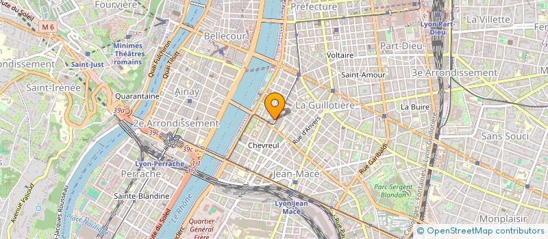 localisation de l'entreprise MONSIEUR ANTOINE MONTANT  LYON