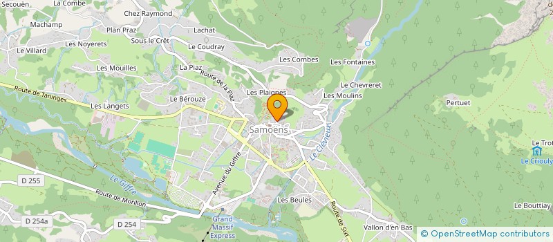localisation de l'entreprise MONSIEUR ANTOINE MONTERRAT à SAMOENS
