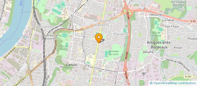 localisation de l'entreprise MONSIEUR ANTOINE MONTOYA à CENON