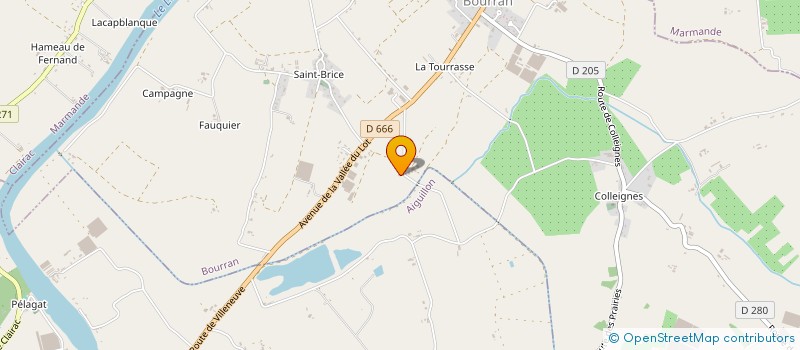 localisation de l'entreprise MONSIEUR ANTOINE MOREIRA  BOURRAN