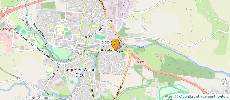 localisation de l'entreprise MONSIEUR ANTOINE MOREL à SEGRE-EN-ANJOU BLEU