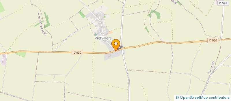 localisation de l'entreprise MONSIEUR ANTOINE MOREL  VIEFVILLERS