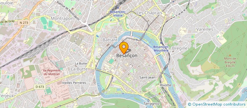 localisation de l'entreprise MONSIEUR ANTOINE MORELLI à BESANCON