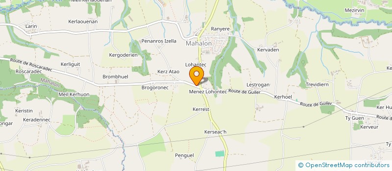 localisation de l'entreprise MONSIEUR ANTOINE MORENO  BEUZEC-CAP-SIZUN