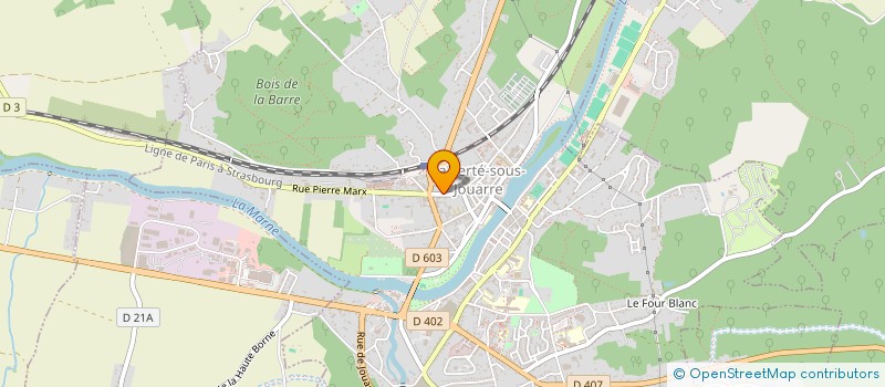 localisation de l'entreprise MONSIEUR ANTOINE MORMEDE à LA FERTE-SOUS-JOUARRE