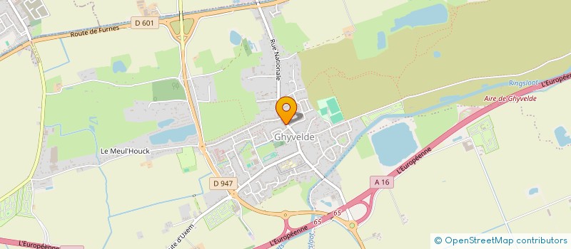 localisation de l'entreprise MONSIEUR ANTOINE MORTHON  GHYVELDE